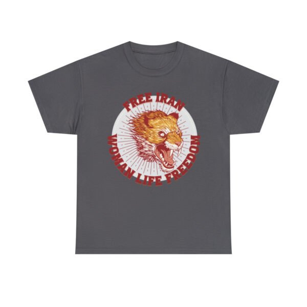 Free Iran Protest | Angry Lion Red Unisex Shirt - Image 14