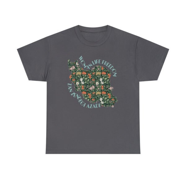 Zan Zendegi Azadi | Persian Gift Green Unisex Shirt - Image 14
