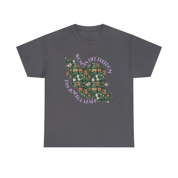Zan Zendegi Azadi | Persian Gift Violet Unisex Shirt - Image 14