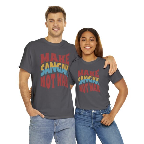Make Sangak Not War | Persian Flatbread Unisex Shirt - Image 15
