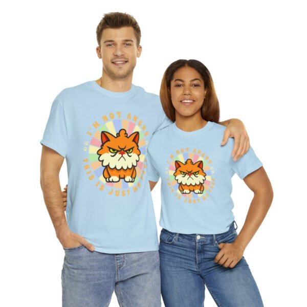 I'm Not Angry This Is Just My Face | Funny Persian Cat Unisex Shirt - Image 13
