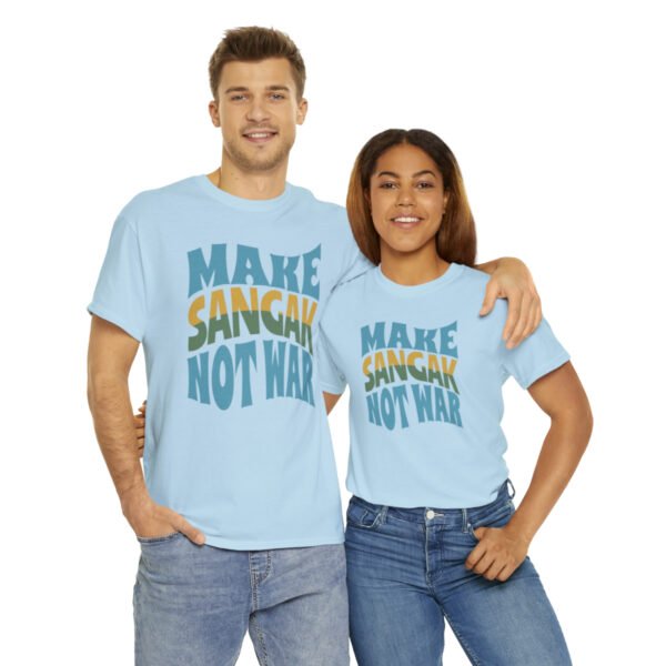 Make Sangak Not War | Naan Sangak Unisex Shirt - Image 13