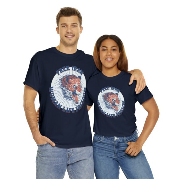 Free Iran Protest | Angry Lion Blue Unisex Shirt - Image 19