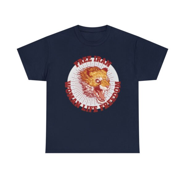 Free Iran Protest | Angry Lion Red Unisex Shirt - Image 18