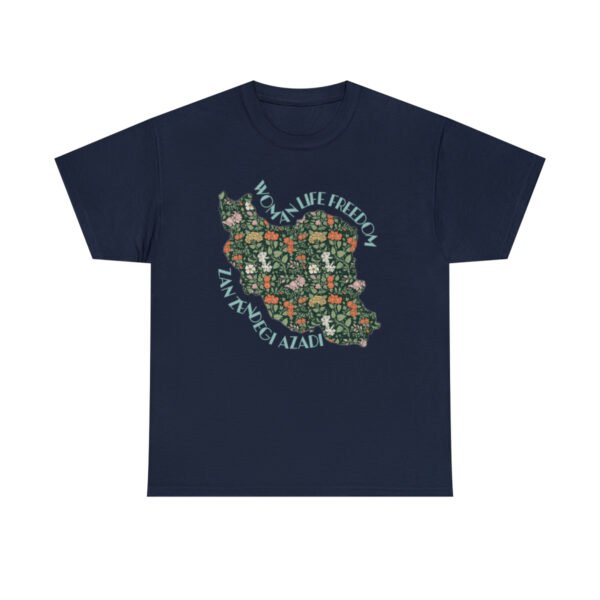 Zan Zendegi Azadi | Persian Gift Green Unisex Shirt - Image 18