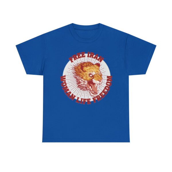 Free Iran Protest | Angry Lion Red Unisex Shirt - Image 16