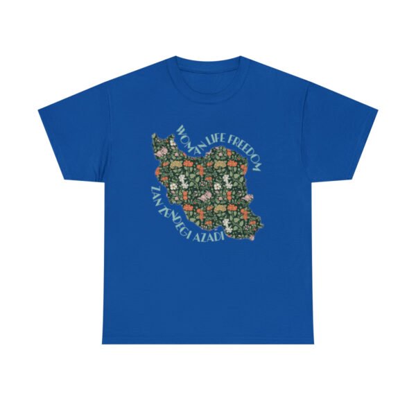 Zan Zendegi Azadi | Persian Gift Green Unisex Shirt - Image 16