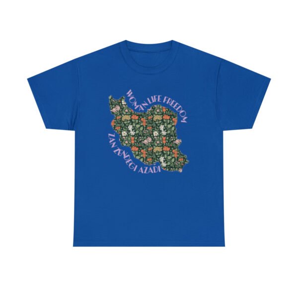 Zan Zendegi Azadi | Persian Gift Violet Unisex Shirt - Image 16