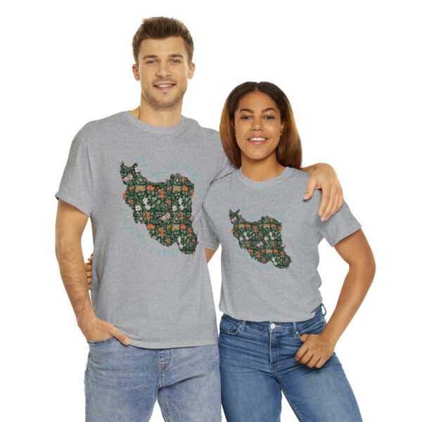 Zan Zendegi Azadi | Persian Gift Green Unisex Shirt - Image 9