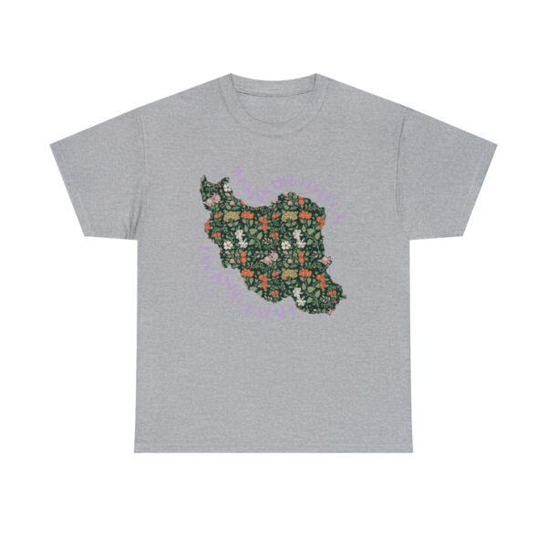Zan Zendegi Azadi | Persian Gift Violet Unisex Shirt - Image 8