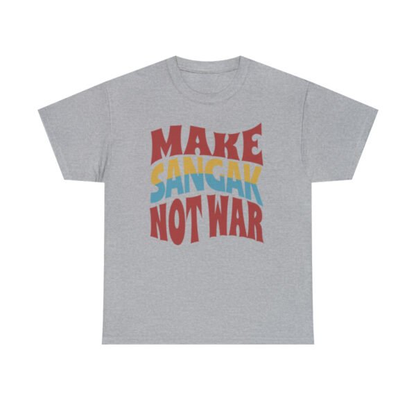 Make Sangak Not War | Persian Flatbread Unisex Shirt - Image 8