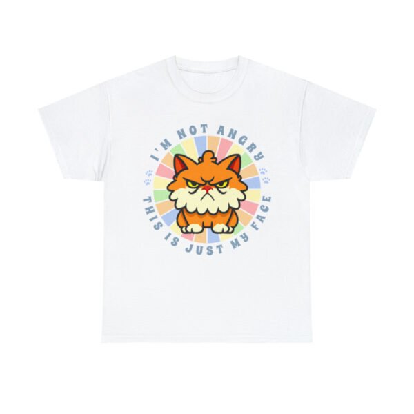 I'm Not Angry This Is Just My Face | Persian Cat Lover Unisex Shirt - Image 4