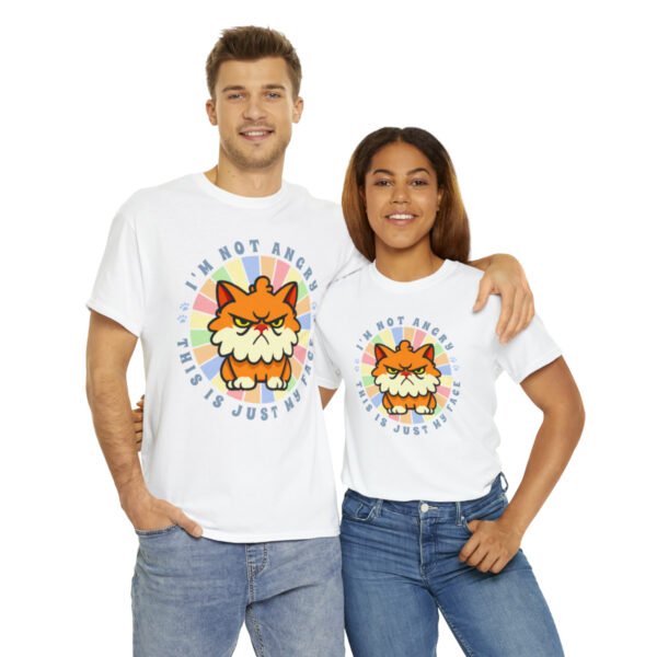 I'm Not Angry This Is Just My Face | Persian Cat Lover Unisex Shirt - Image 5