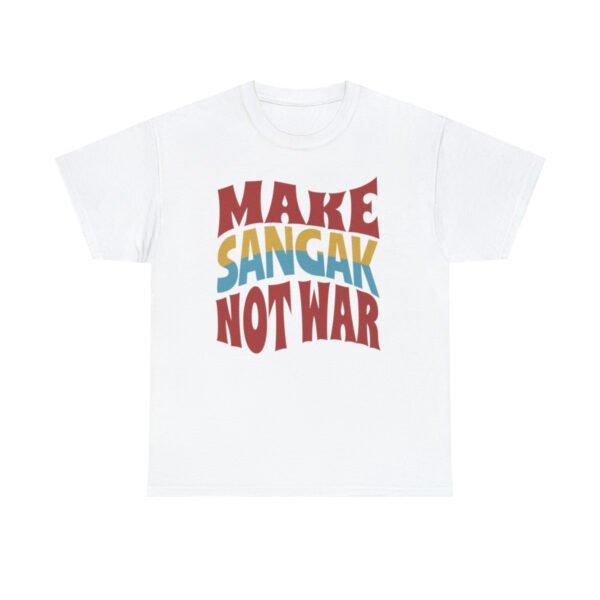 Make Sangak Not War | Persian Flatbread Unisex Shirt - Image 4