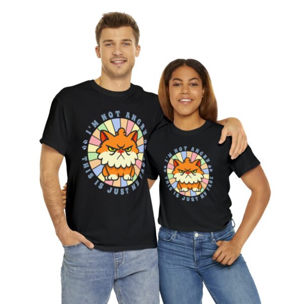 I'm Not Angry This Is Just My Face | Persian Cat Lover Unisex Shirt - Image 3