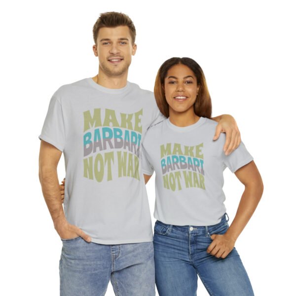 Make Barbari Not War | Persian Bread Unisex Shirt - Image 7