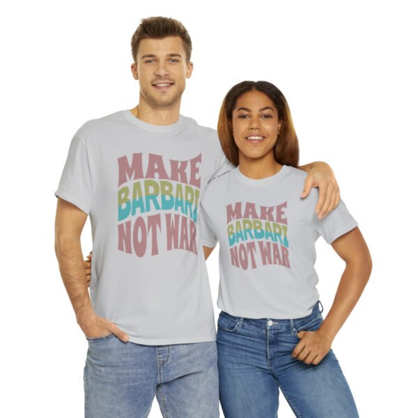Make Barbari Not War | Naan-e-Barbari Unisex Shirt - Image 7