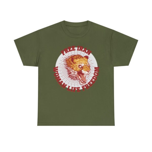 Free Iran Protest | Angry Lion Red Unisex Shirt - Image 10