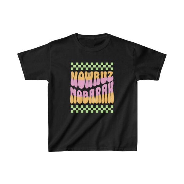Nowruz Mobarak | Happy Iranian New Year Kids Shirt - Image 4
