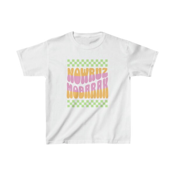Nowruz Mobarak | Happy Iranian New Year Kids Shirt - Image 3