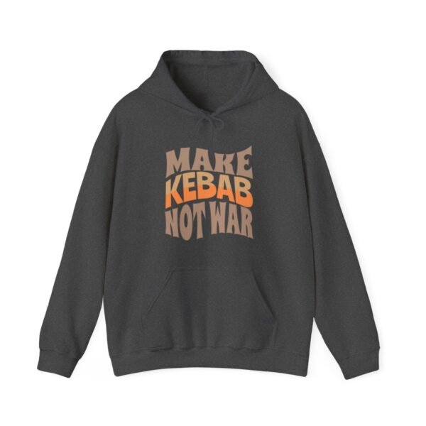 Make Kebab Not War | Kabab Koobideh Hoodie - Image 7