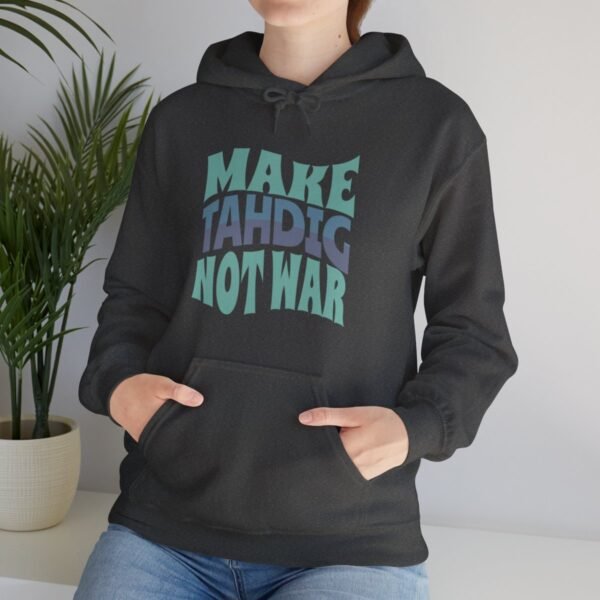 Make Tahdig Not War | Crispy Persian Rice Hoodie - Image 9