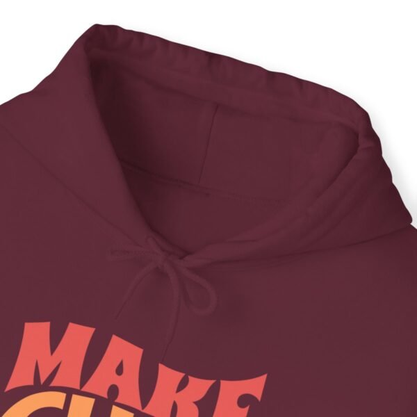 Make Chai Not War | Tea Lover Gift Hoodie - Image 5