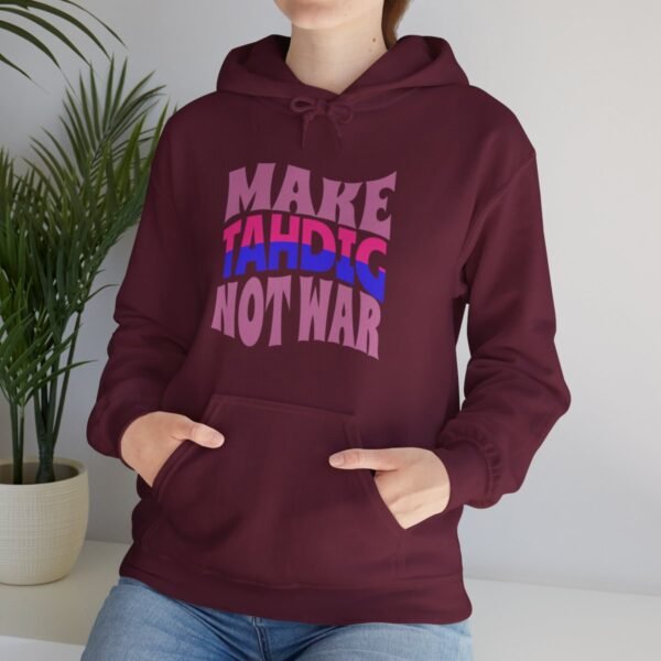 Make Tahdig Not War | Funny Persian Gift Hoodie - Image 6