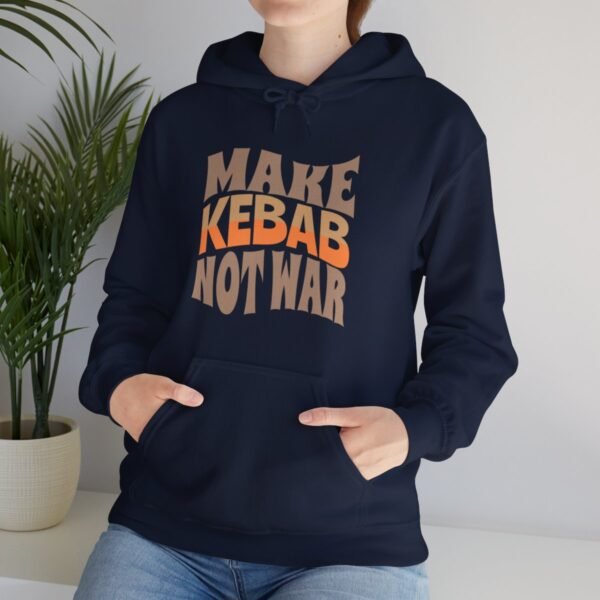 Make Kebab Not War | Kabab Koobideh Hoodie - Image 12