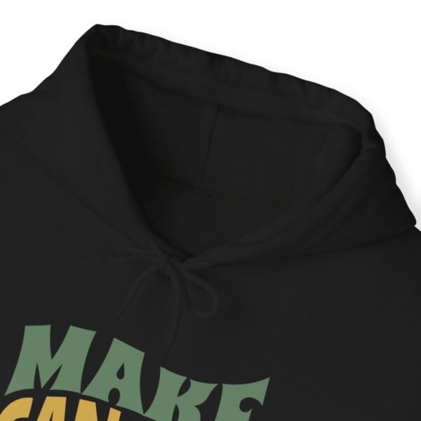 Make Sangak Not War | Persian Pebble Bread Hoodie - Image 2
