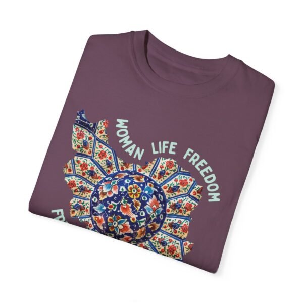 Woman Life Freedom | Persian Art Green Chic T-Shirt - Image 11
