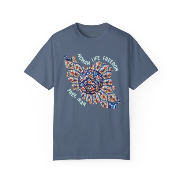 Woman Life Freedom | Persian Art Green Chic T-Shirt - Image 7