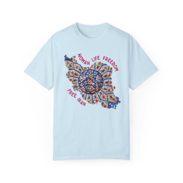 Woman Life Freedom | Persian Art Red Cute T-Shirt - Image 10