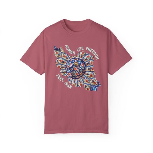 Woman Life Freedom | Persian Art Green Chic T-Shirt - Image 13