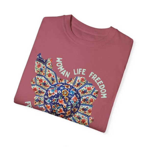 Woman Life Freedom | Persian Art Green Chic T-Shirt - Image 14