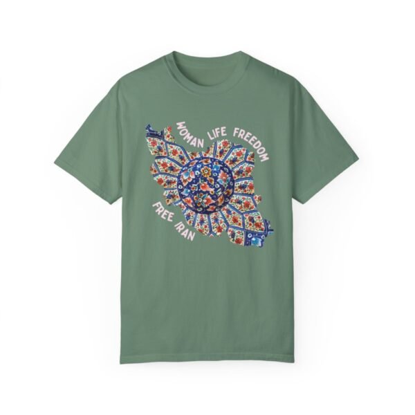 Woman Life Freedom | Persian Art Red Retro T-Shirt - Image 10