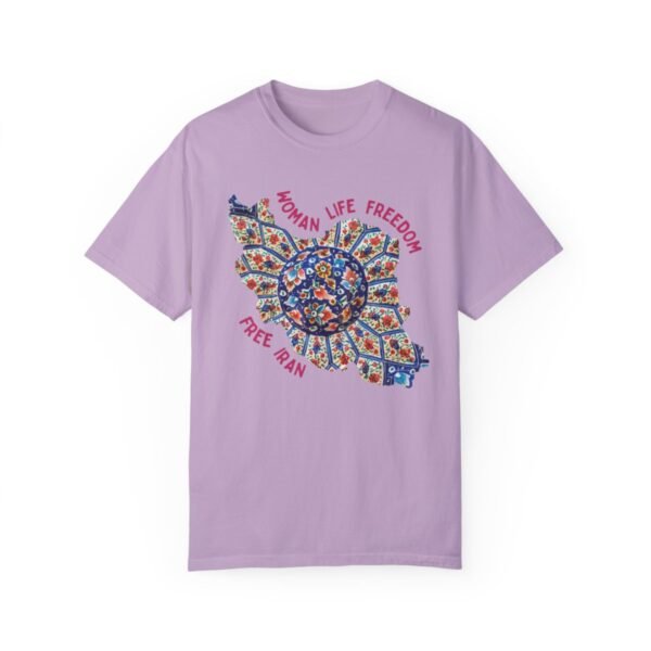 Woman Life Freedom | Persian Art Red Cute T-Shirt - Image 13