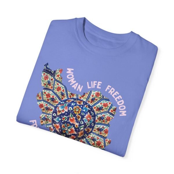 Woman Life Freedom | Persian Art Red Retro T-Shirt - Image 14