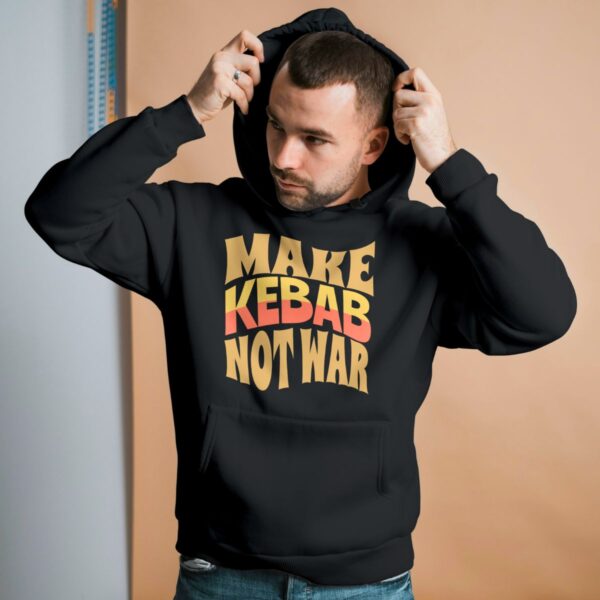 Make Kebab Not War | Funny Persian Gift Hoodie