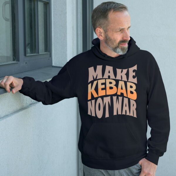 Make Kebab Not War | Kabab Koobideh Hoodie