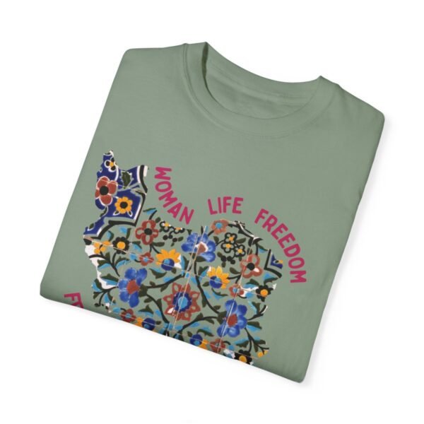 Woman Life Freedom Movement | Persian Tiles Red Cute T-Shirt - Image 13