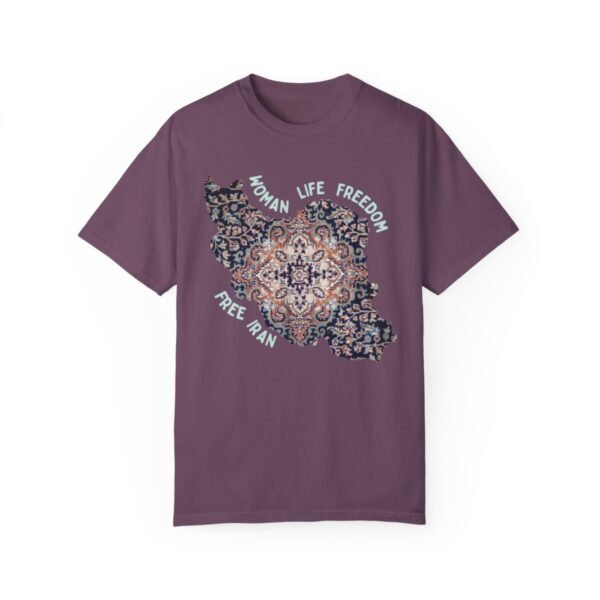 Woman Life Freedom | Persian Rug Green Chic T-Shirt - Image 10