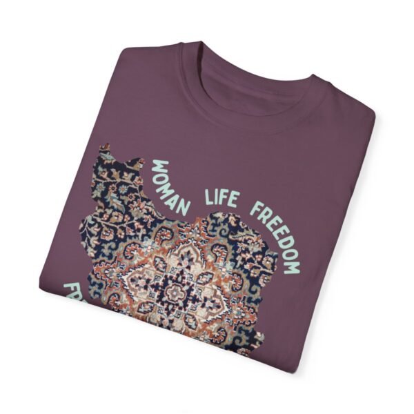 Woman Life Freedom | Persian Rug Green Chic T-Shirt - Image 11