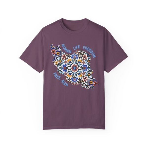 Woman Life Freedom Movement | Persian Tiles Blue Chic T-Shirt - Image 10