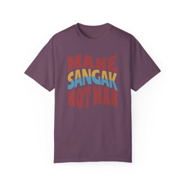 Make Sangak Not War | Persian Flatbread Cozy Unisex T-Shirt - Image 13