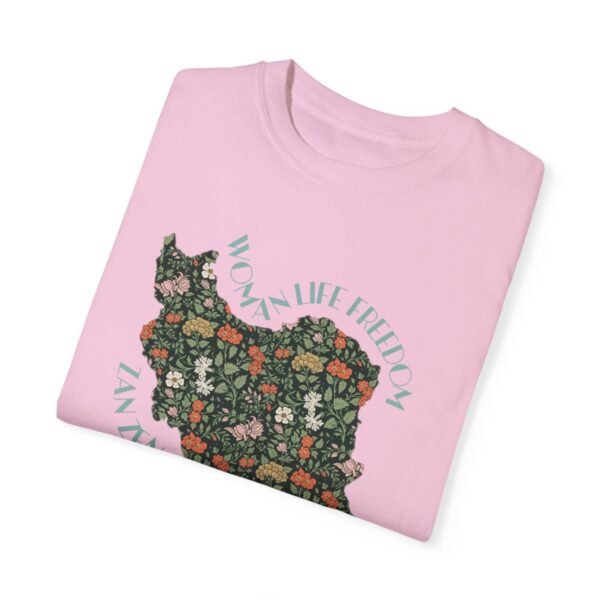 Zan Zendegi Azadi | Persian Gift Green Cute T-Shirt - Image 14