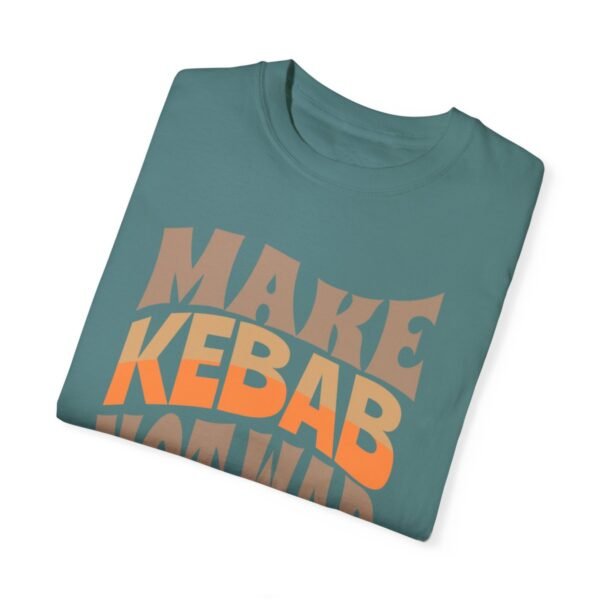 Make Kebab Not War | Kabab Koobideh Cozy Unisex T-Shirt - Image 8