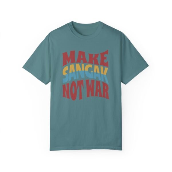 Make Sangak Not War | Persian Flatbread Cozy Unisex T-Shirt - Image 10