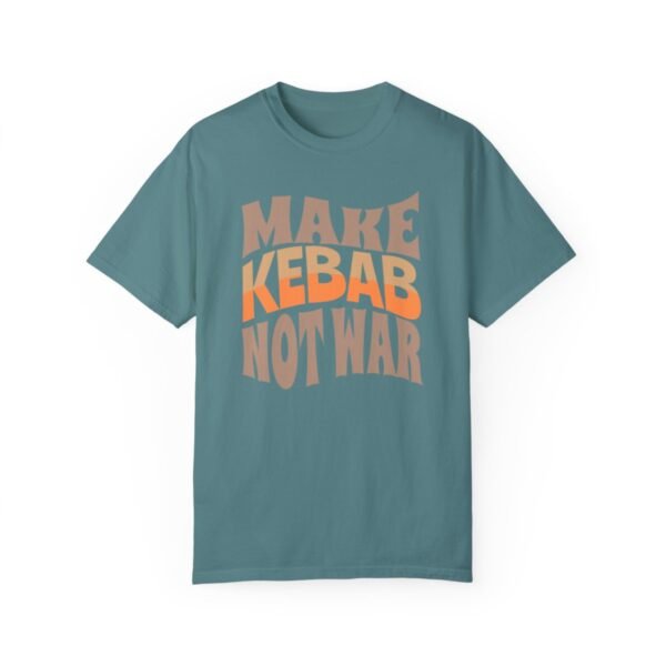 Make Kebab Not War | Kabab Koobideh Cozy Unisex T-Shirt - Image 7