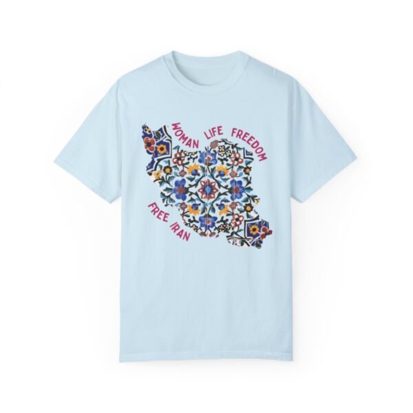 Woman Life Freedom Movement | Persian Tiles Red Cute T-Shirt - Image 7